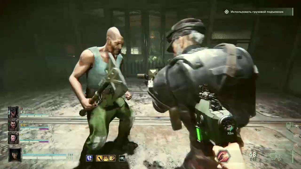 Warhammer 40,000: Darktide (3я миссия) Все сюжетные заставки старый и новый сюжет Прохождение#4