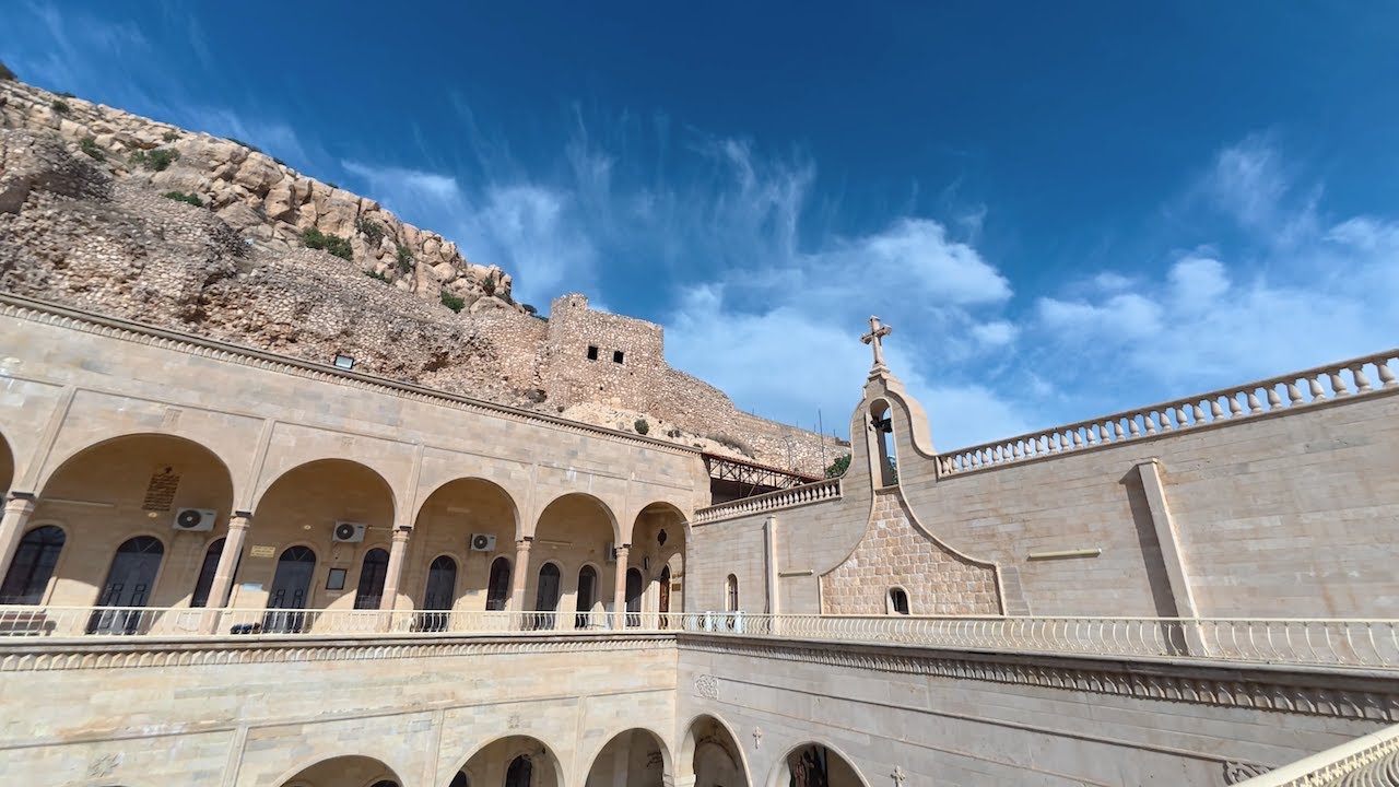 Iraq Part IV 🇮🇶 Exploring a 1,600-Year-Old Monastery in Iraq