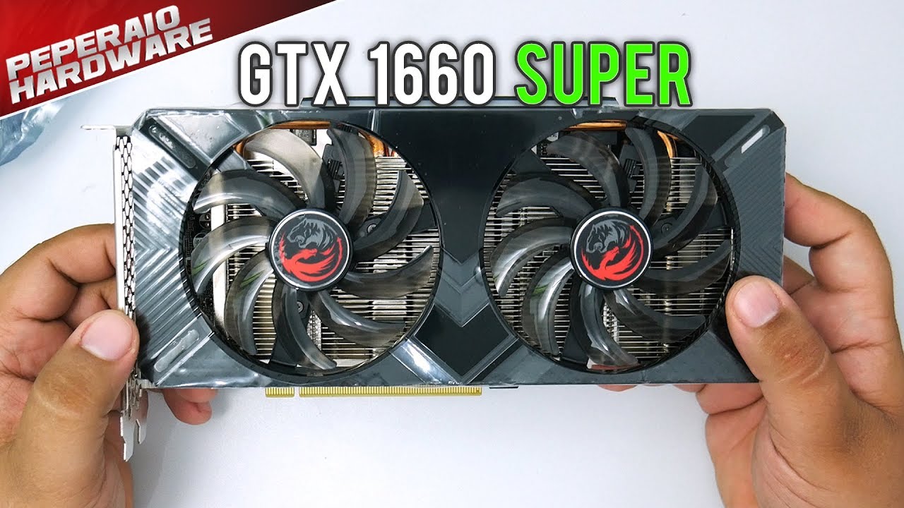 Pcyes GTX 1660 Super OC Graffiti Series - Unboxing e Primeiras Impressões / Projeto + Temperatura