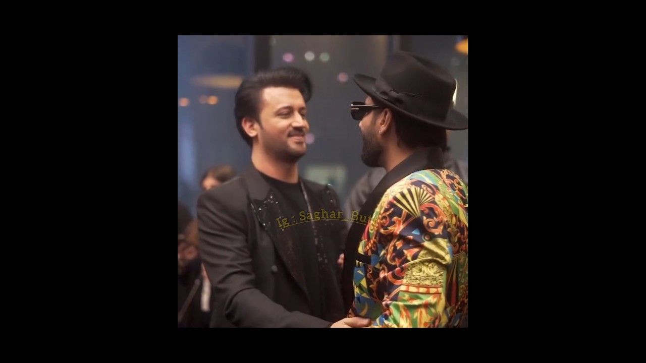 2 legends meet, Bilal Saeed and Atif Aslam together 🫂 #bilalsaeedmusic #bilalsaeed #atifaslam