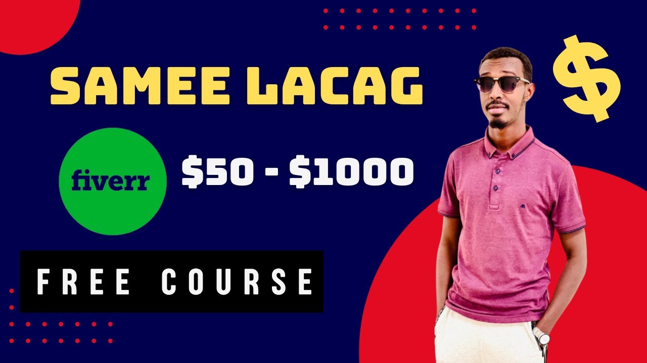 Sidee Fiverr Lacag Looga Sameeyaa $50 - $1000 Bishii + Baro Xirfad Cusub  [ Free course  ]
