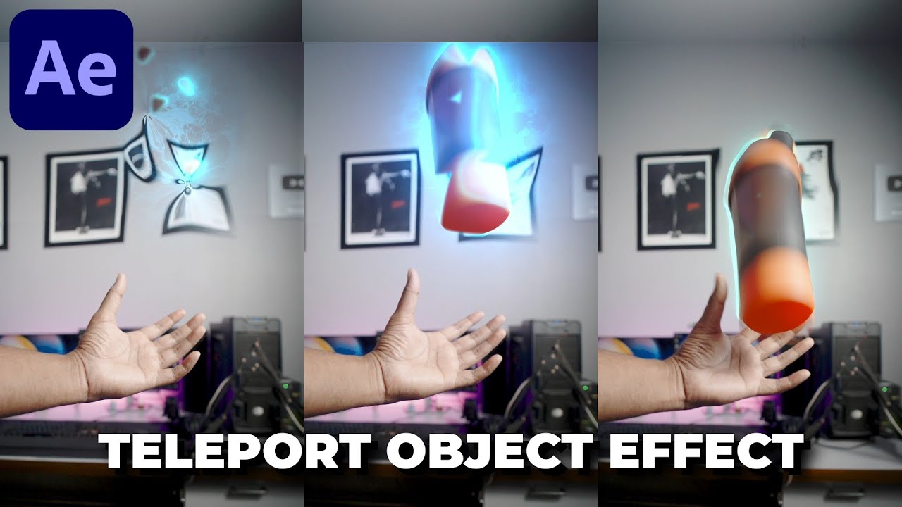 Эффект телепортации объекта в After Effects — Учебное пособие по After Effects | БЕЗ ПЛАГИНА