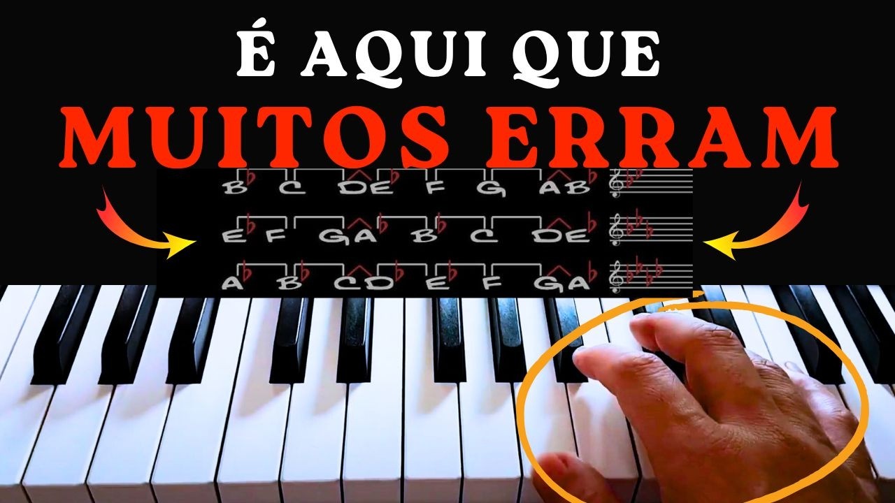 PORQUE A TÉCNICA mais LINDA no TECLADO É NEGLIGÊNCIADA por MUITOS