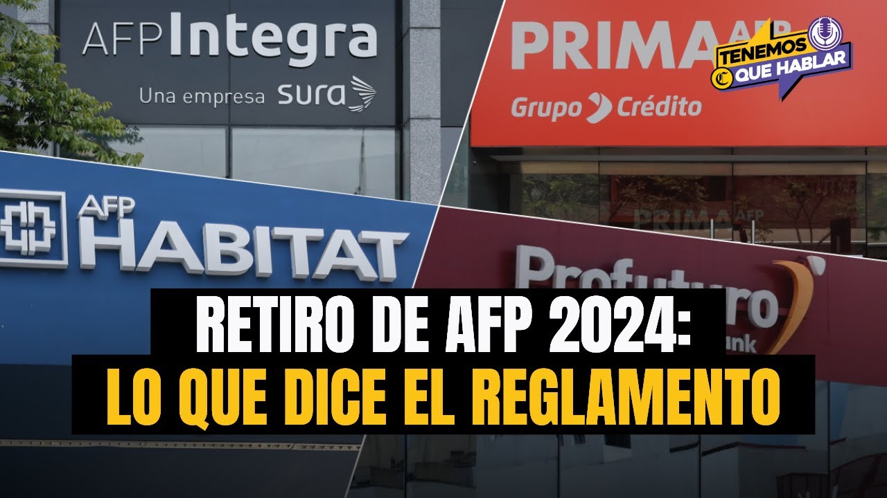 Retiro de AFP: LOS DETALLES del REGLAMENTO sobre plazos, fechas y más noticias hoy | EN VIVO #TQH