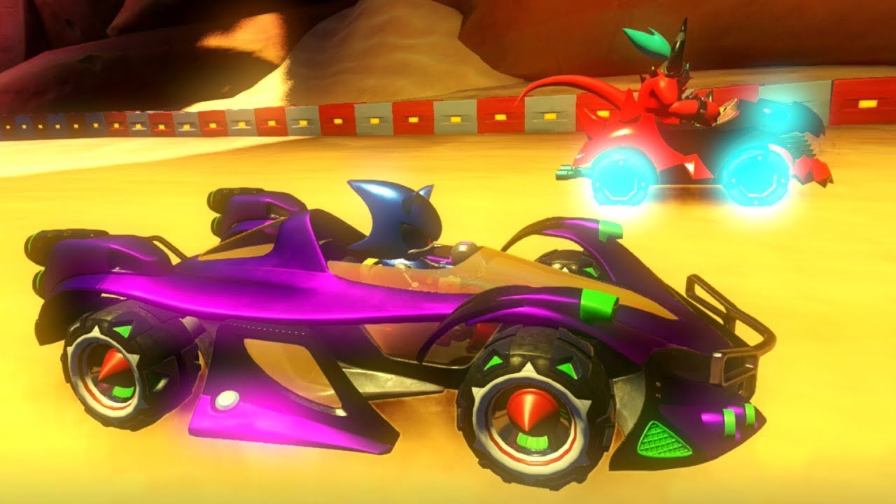 Team Sonic Racing (Switch) - Metal Sonic gameplay