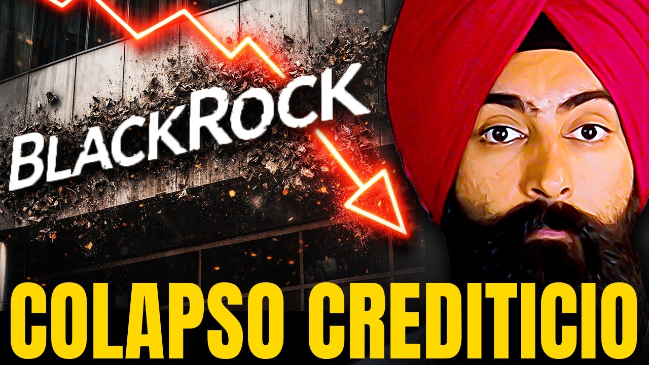 Advertencia de BlackRock: 2008 se Repetirá en 2026 (Cómo Prepararse)