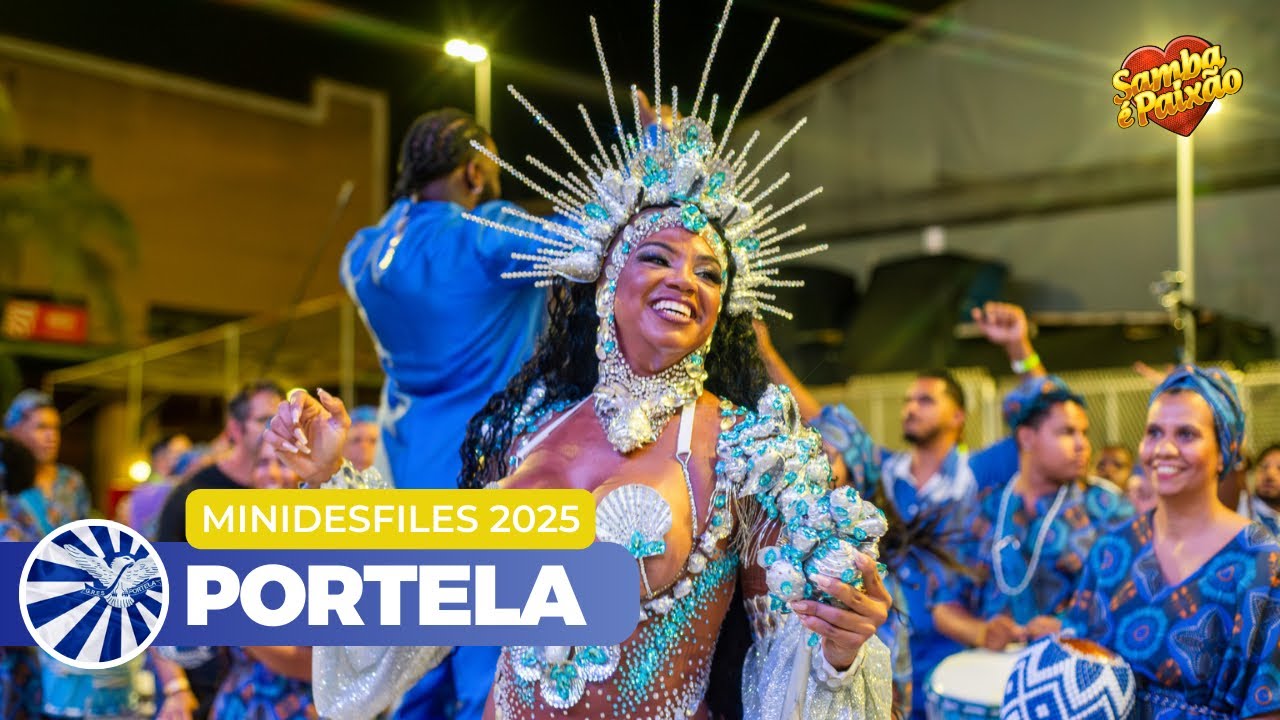 Portela Minidesfile 2026 | Dia Nacional do Samba (4K)