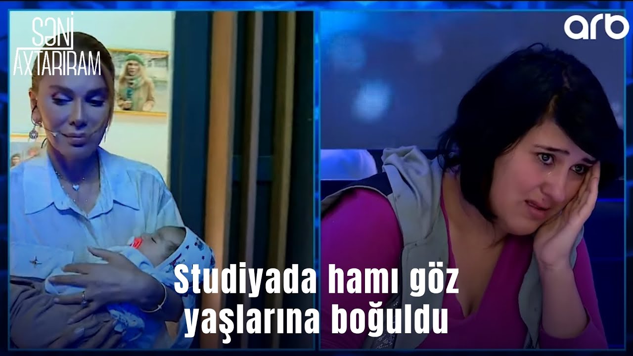 Studiyada hamı göz yaşlarına boğuldu