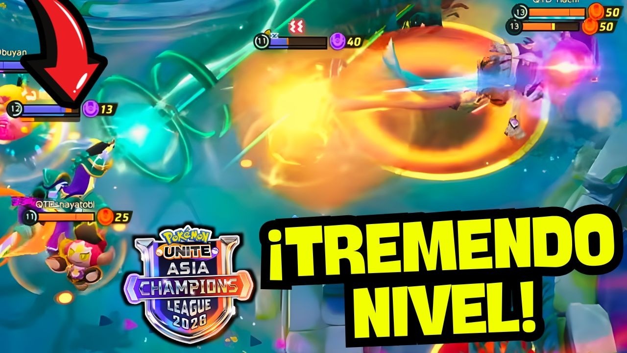 🏆SIMPLEMENTE ESPECTACULAR LA RECTA FINAL DEL ASIA CHAMPIONS LEAGUE 2026 | Pokémon Unite