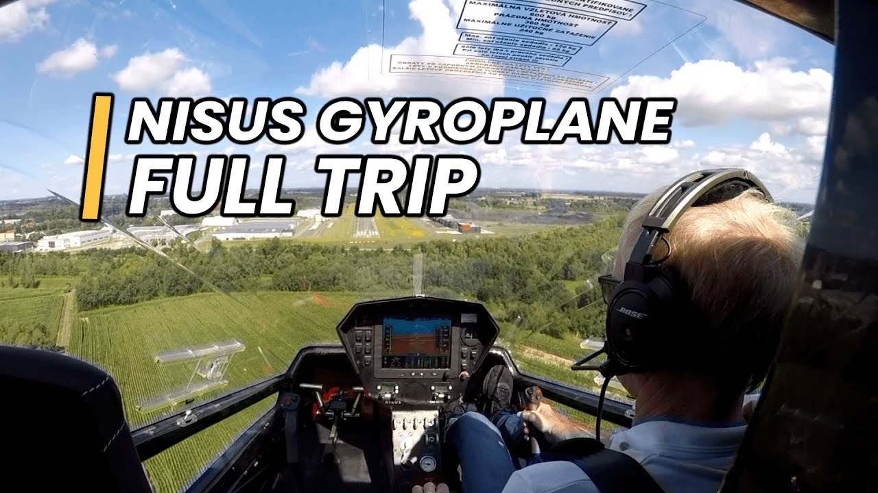 Full trip - NISUS Gyroplane Over Poland