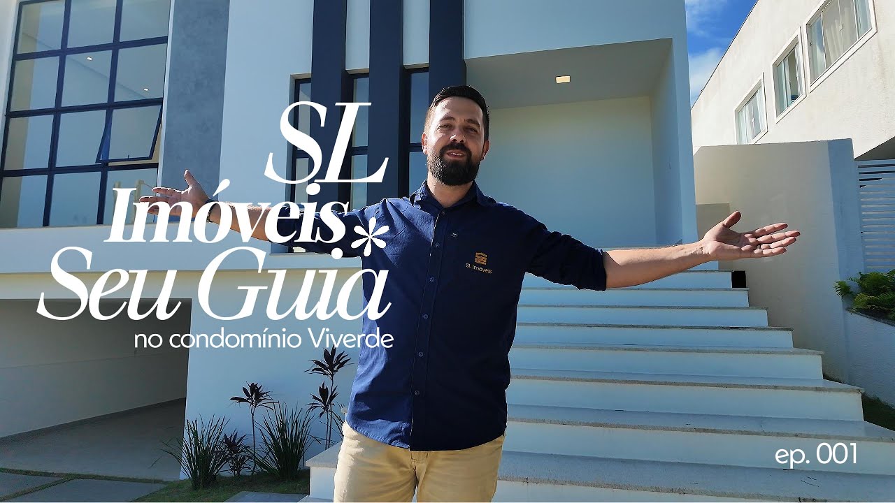 Casa linear com 4 quartos em condomínio de alto padrão no Viverde, Rio das Ostras