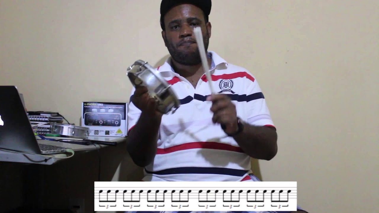 Video Aula Tamborim Iniciante