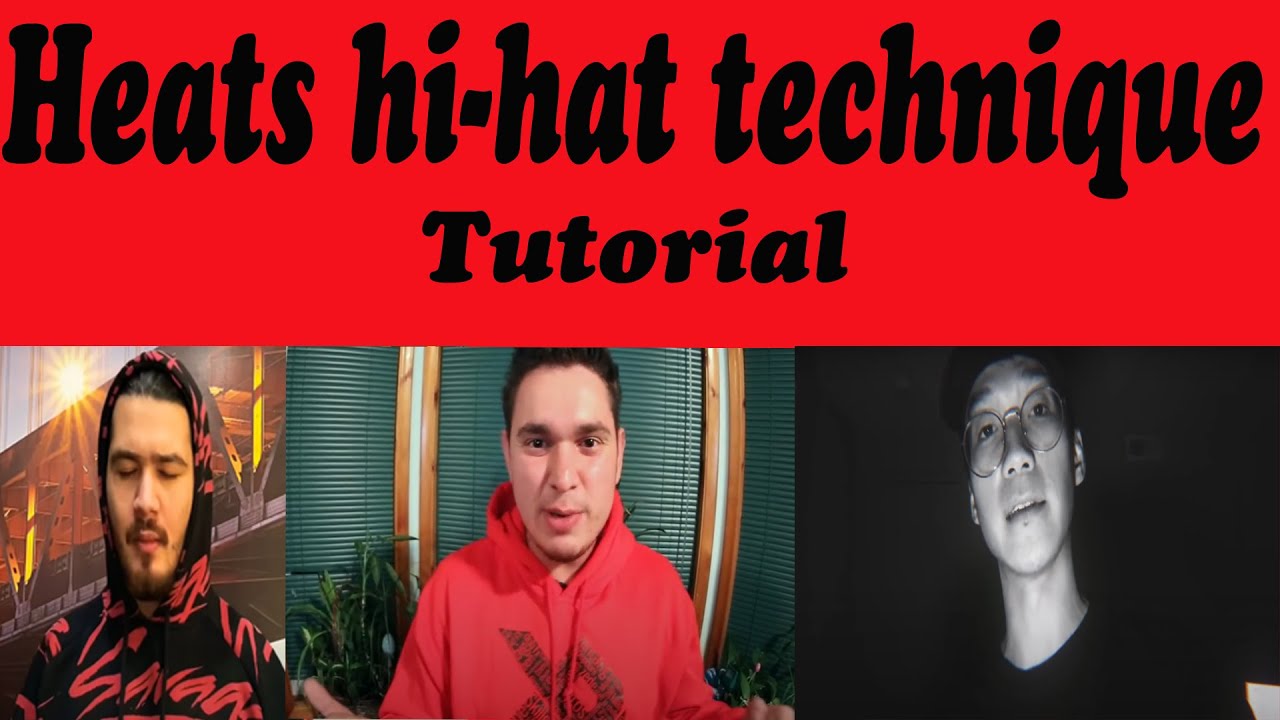 HeAt´s HI-HAT TECHNIQUE + 2 VARIATIONS BEATBOX TUTORIAL