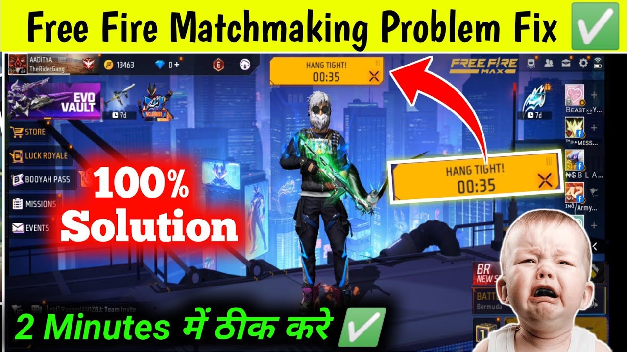 Matchmaking Problem Solve 100% | FF Id Blacklist Se Kaise Nikale | Matchmaking Problem In Free Fire