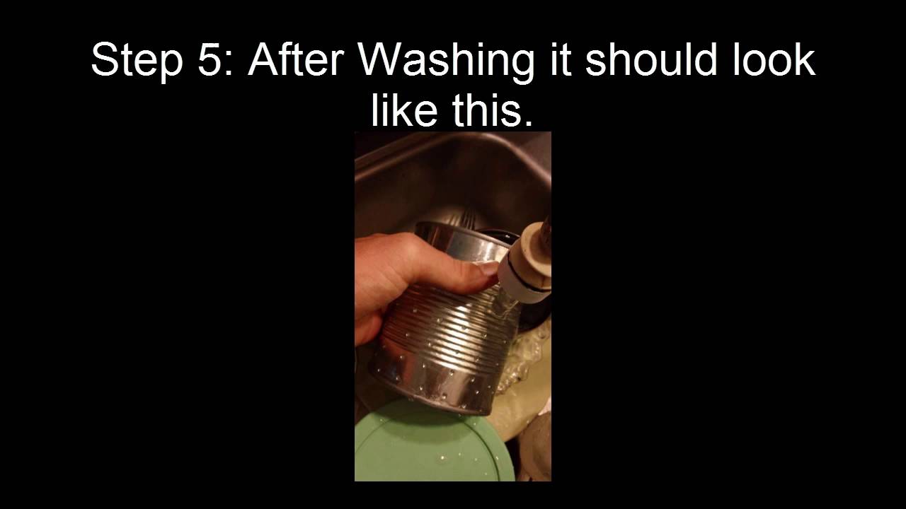 Camping Tip - How To Make An Efficient Tin Can Stove For Camping