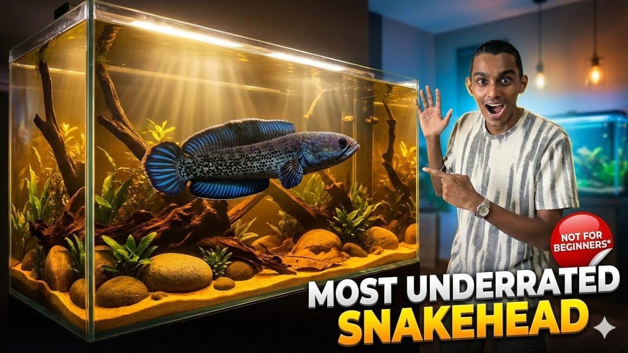 This Fish Changed My Entire Aquarium… | Channa Stewartii