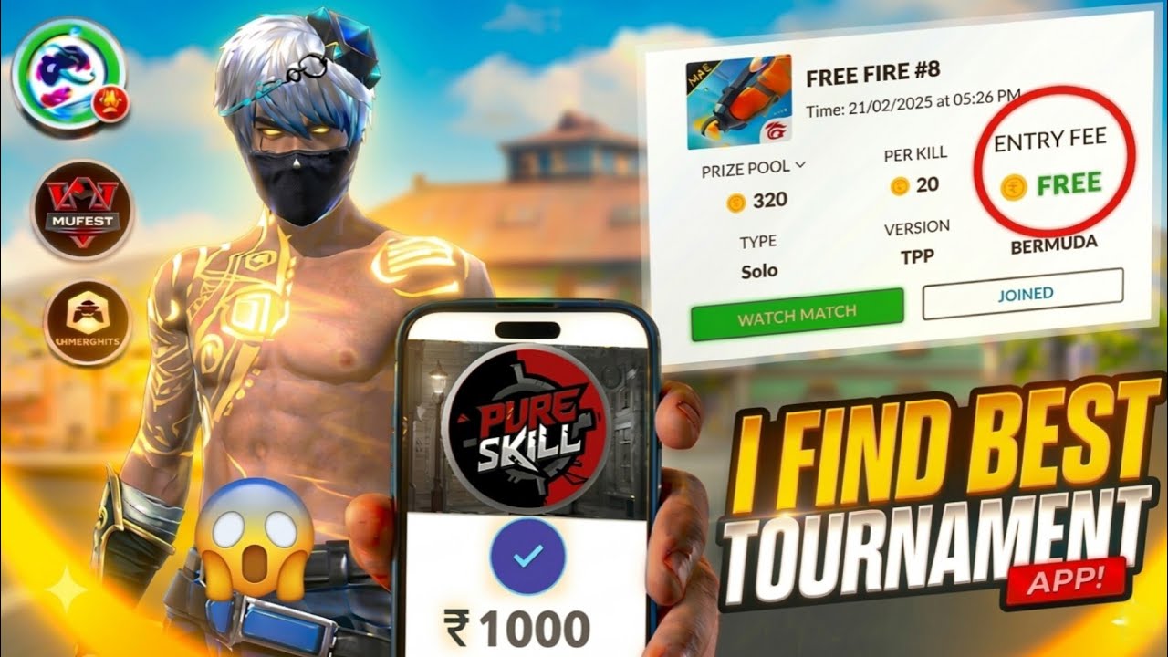 I FOUND BEST TOURNAMENT APP 🔥 | SOLO SURVIVAL TOURNAMENT | EP:-8
