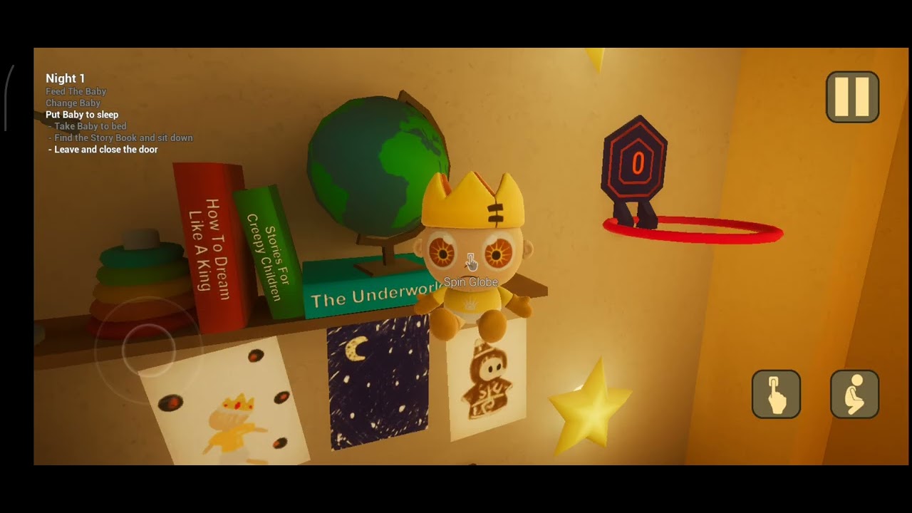 The baby in yellow 