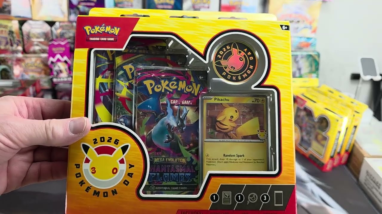 #319 Pokemon Day 2026 XY Mega Charizard Ex Tin Fall 2025 Lunch box collectors treasure chest Latios