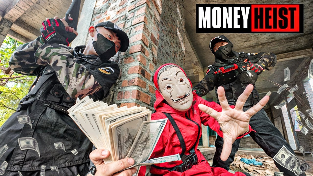 PARKOUR VS MONEY HEIST! 6 | No ESCAPE for BAD GUYS from POLICE chase (BELLA CIAO REMIX) | Epic POV