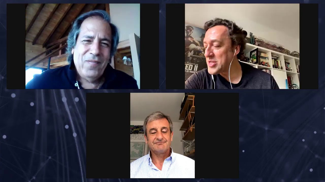 Ponseti entrevista a Gustavo Trelles, Carlos Sainz y Luis Moya