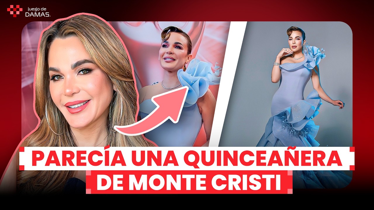 LUZ GARCÍA CON SU VESTIDO DE QUINCEAÑERA UNA DE LAS PEORES EN PREMIOS SOBERANO 2026