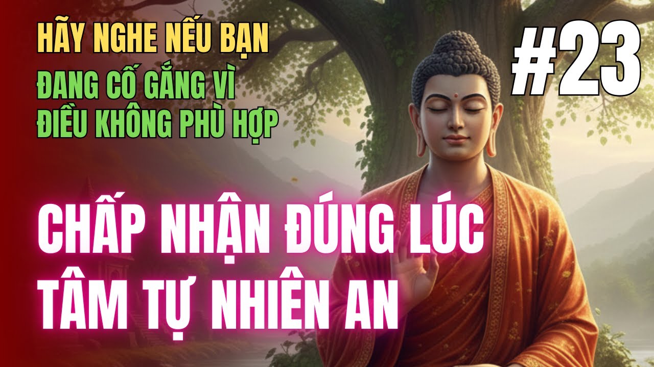 Chấp Nhận Đúng Lúc, Tâm Tự Nhiên An | Lời Phật Dạy Về Nhân Duyên | Tư duy cuộc sống