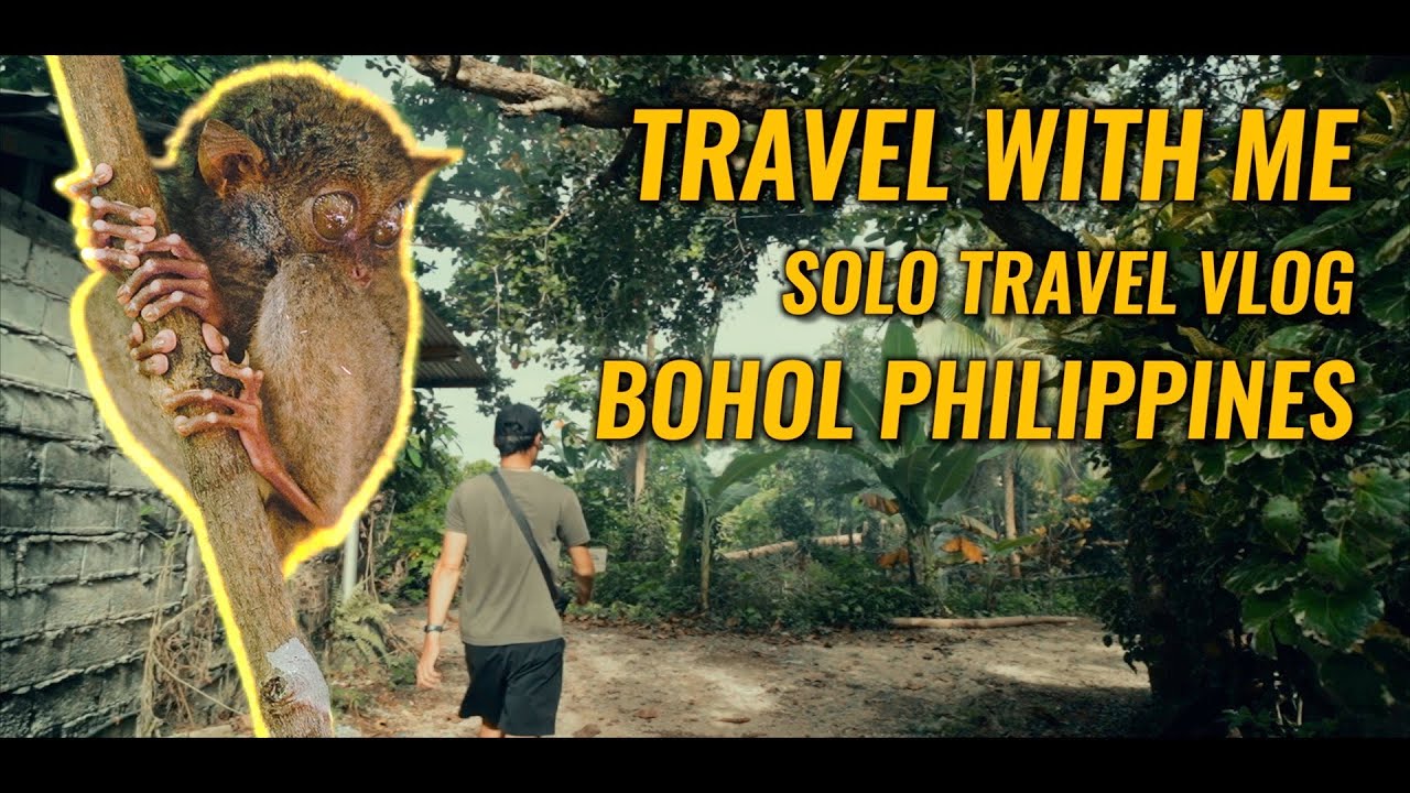 TRAVEL WITH ME | SOLO TRAVEL VLOG - Bohol Cebu Philippines