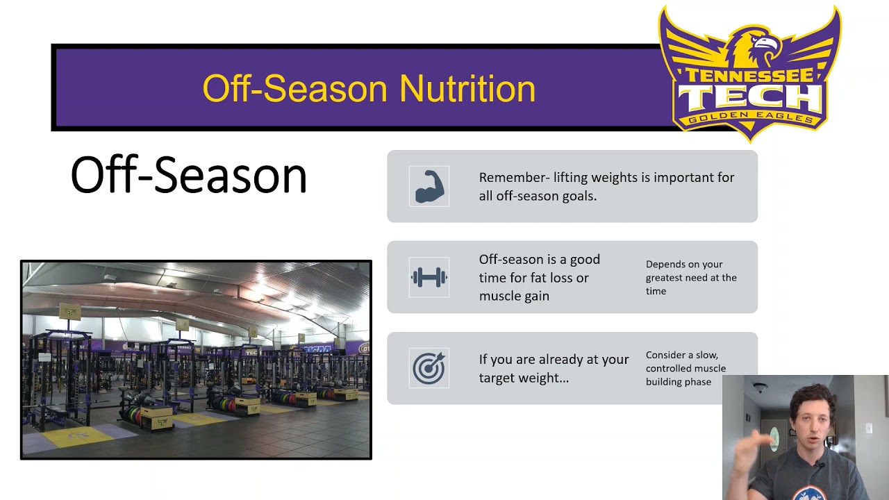 Tennessee Tech Basketball Nutrition- Periodization for Basketball