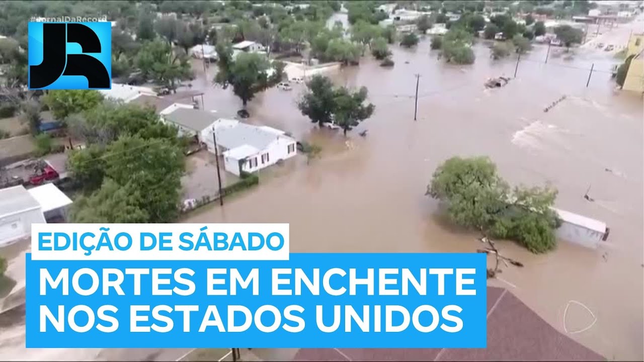Enchente causa morte de pelo menos 43 pessoas nos Estados Unidos