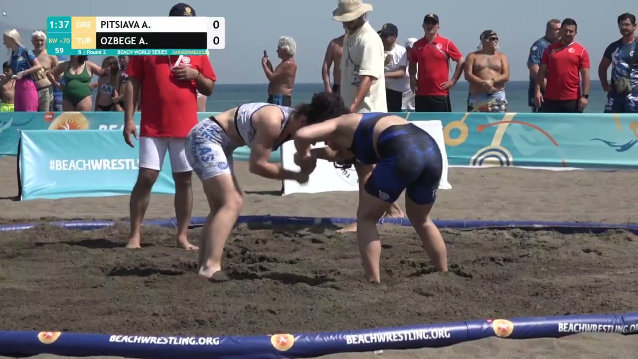 Round 2 Women's BW - +70 kg: A. PITSIAVA (GRE) v. A. OZBEGE (TUR)