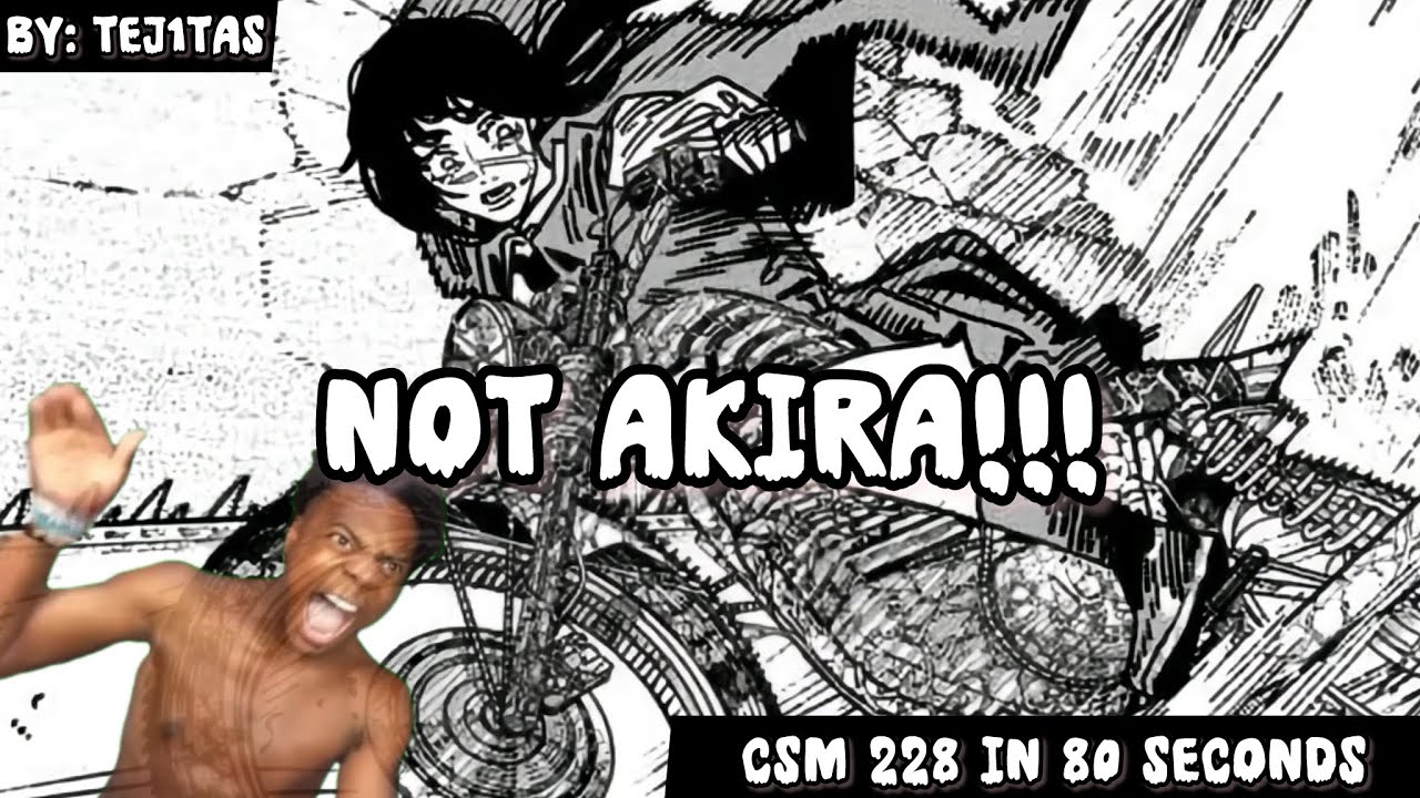 CHAINSAW MAN CHAPTER 228 IN 80 SECONDS!!! (CSM 228) 