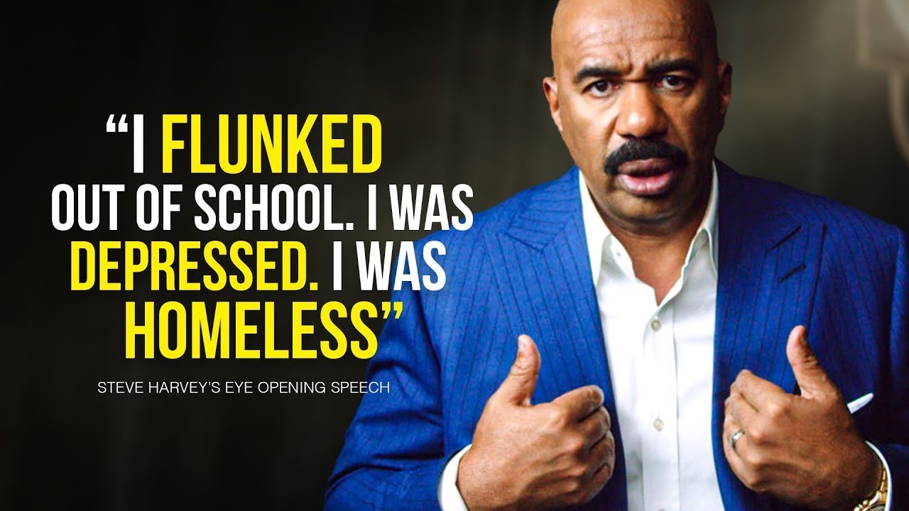 Steve Harvey / Talks about ( package that God has sent to you ) / Motivational speech