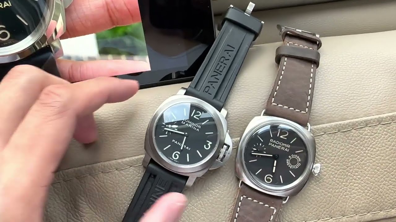 我的一雙夏天寶貝-  Panerai Luminor & Radiomir !