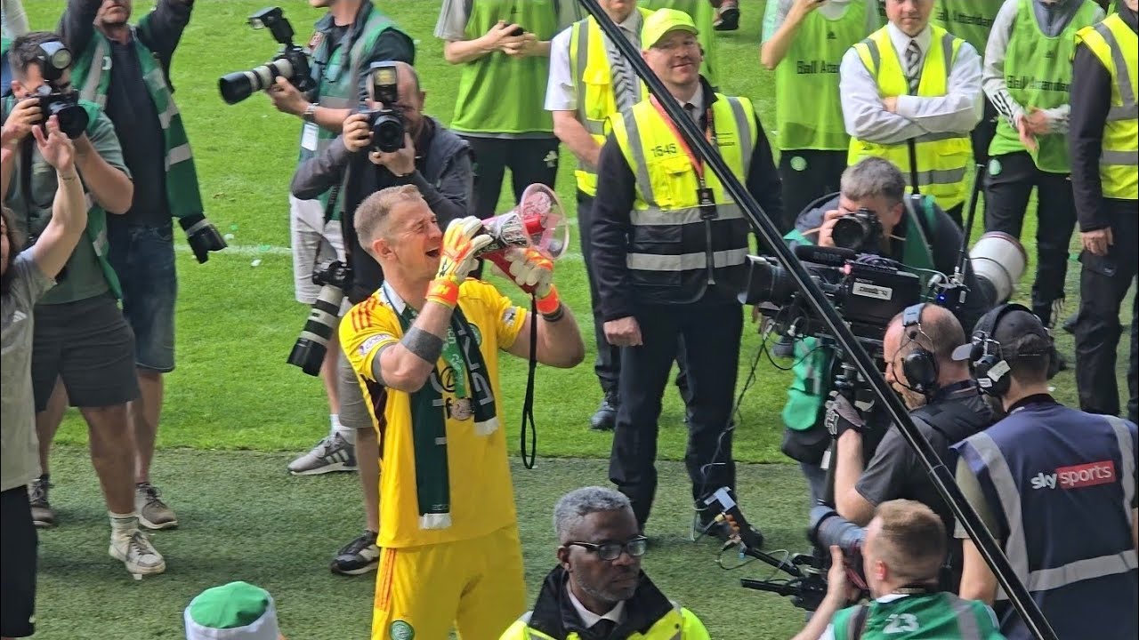 Joe Hart knew exactly what it meant to wear the Celtic jersey. 🍀