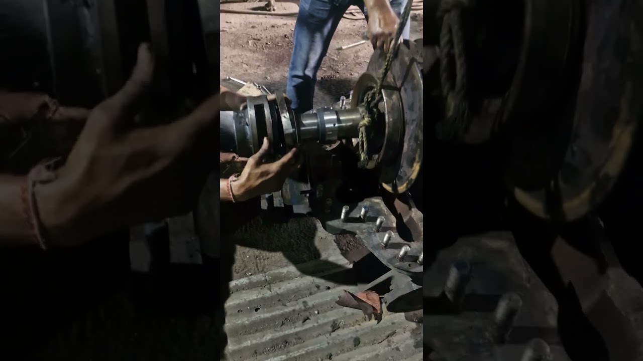 Mechanical engineering gear fitting bearing fitting bearing setting balancing greasing tightening