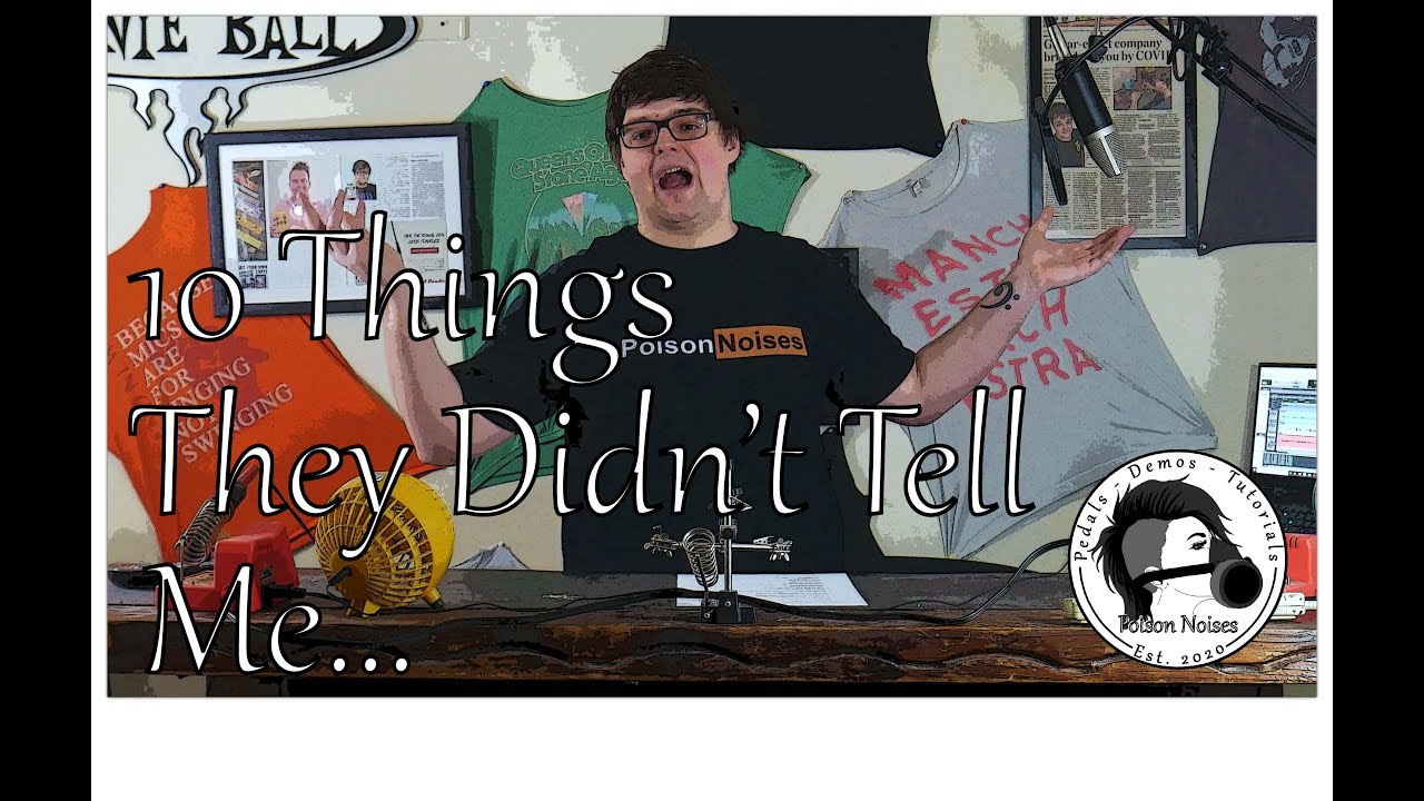 10 Things They Didn't Tell Me About Being a Pedal Builder