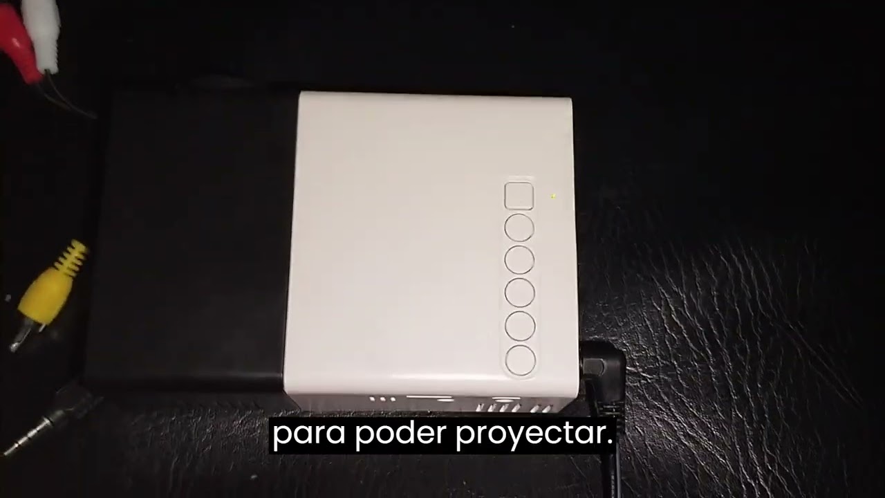 Tutorial del Mini Proyector Port&aacute;til
