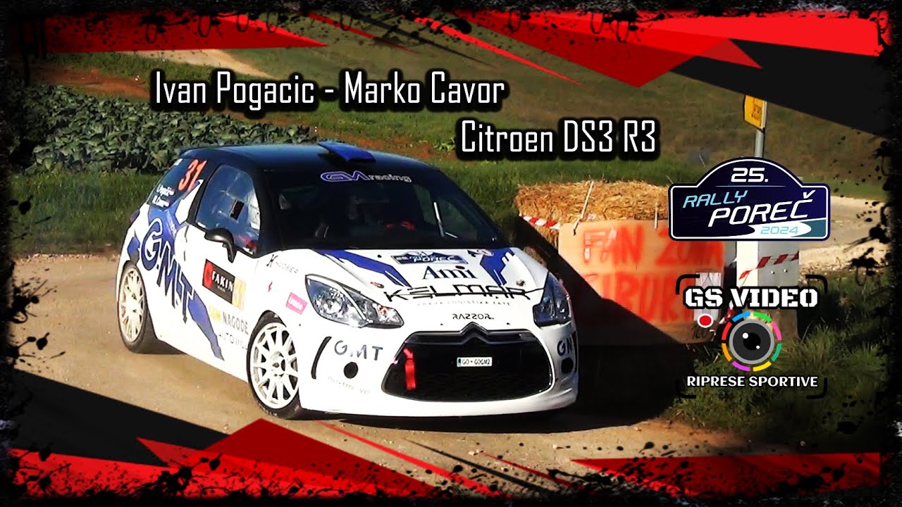 25. Rally Porec 2024 | Ivan Pogacic - Marko Cavor | Citroen DS3 R3