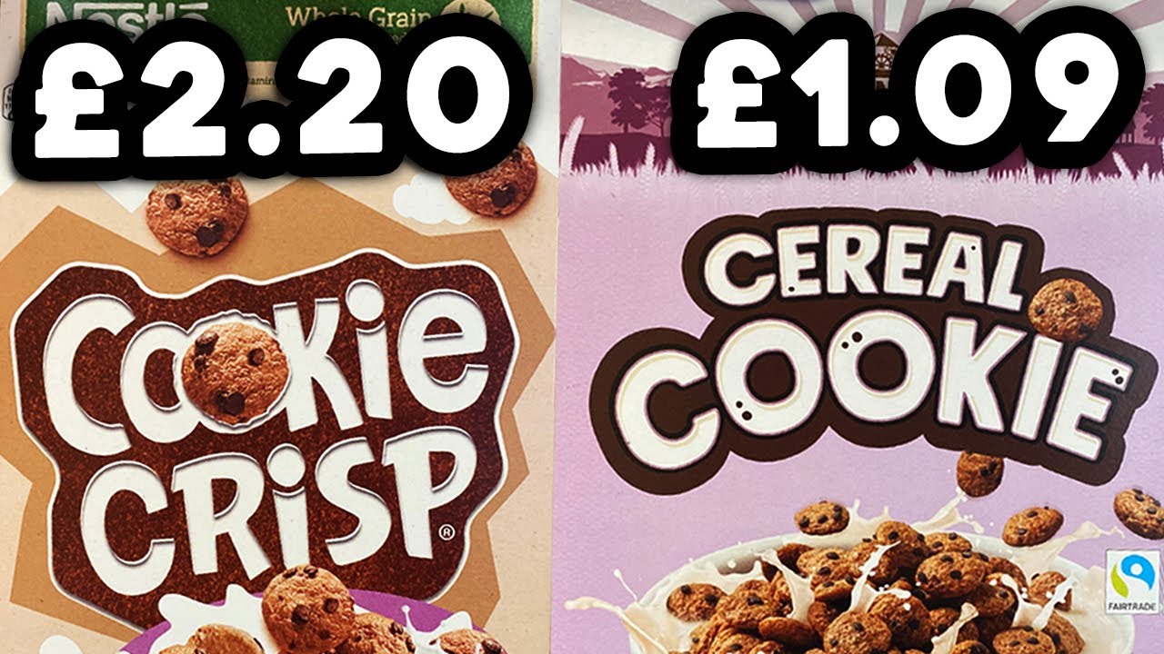 Nestle Cookie Crisp vs. Lidl Cereal Cookie - Will It Swop?
