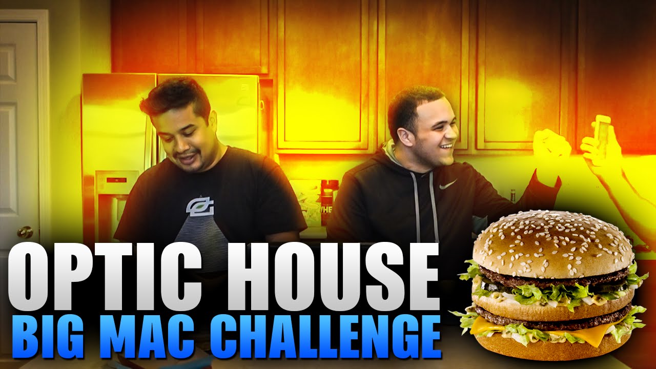 OpTic House Big Mac Challenge