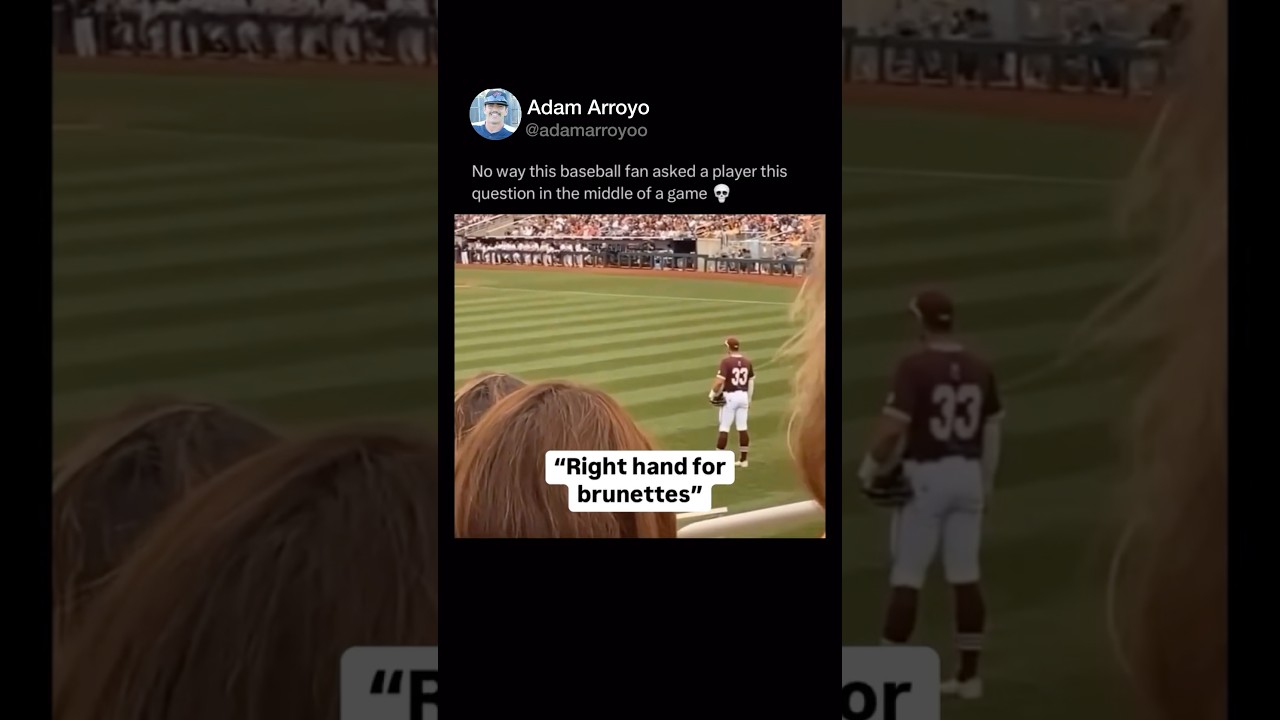 Big question 😂 #baseball