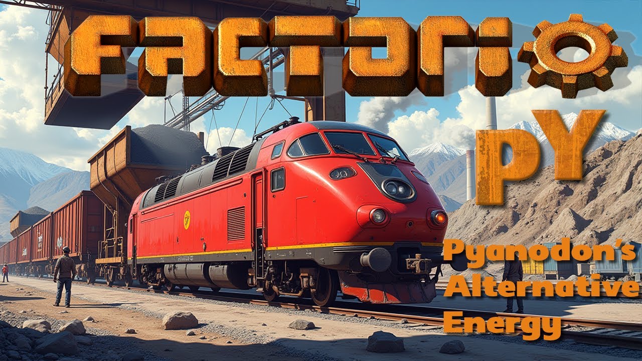 pyAE46: Factorio Pyanodons Full Modpack! — Getting the Rail Station Online