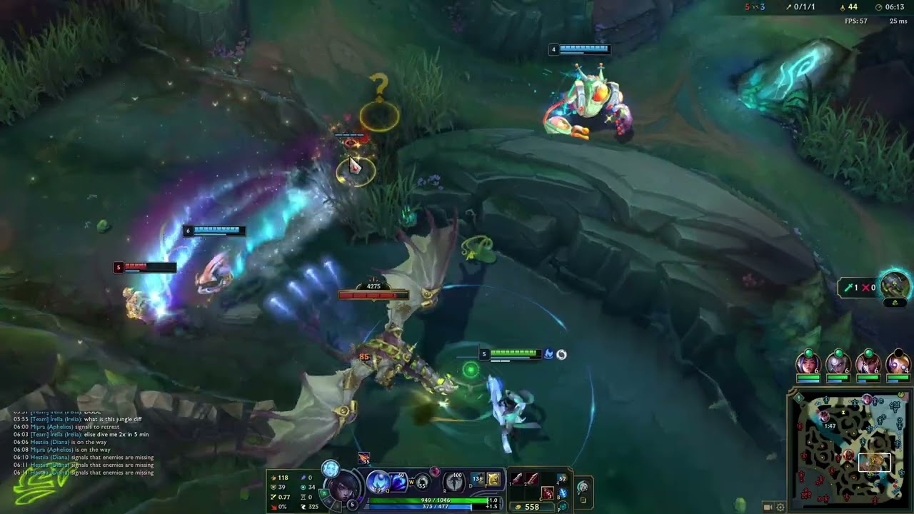 Aphelios blitz vs ezreal poppy