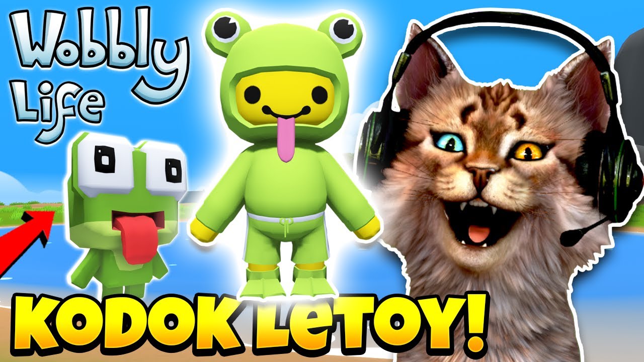 AKU MENJADI MANUSIA KODOK LETOY !! 😹 - Wobbly Life Indonesia