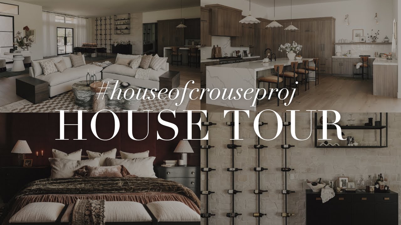 Экскурсия по дому: атмосферный и эклектичный проект интерьера | THELIFESTYLEDCO #HouseOfCrouseProj