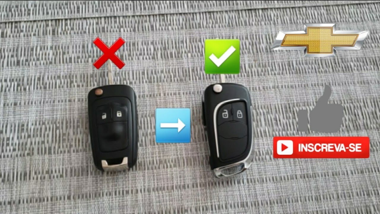 Como trocar a chave canivete do Chevrolet