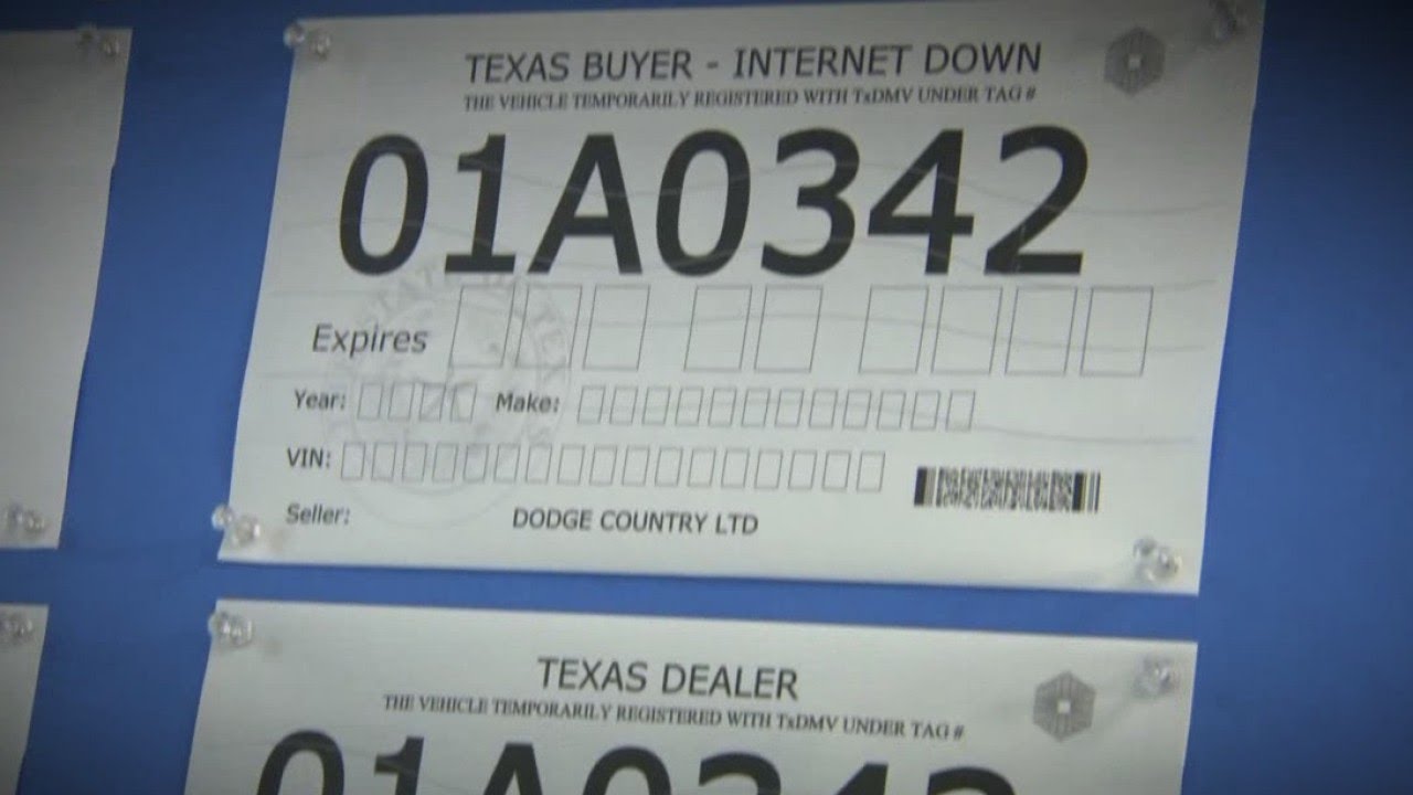 Paper license plates get security redesign amid fraud increase