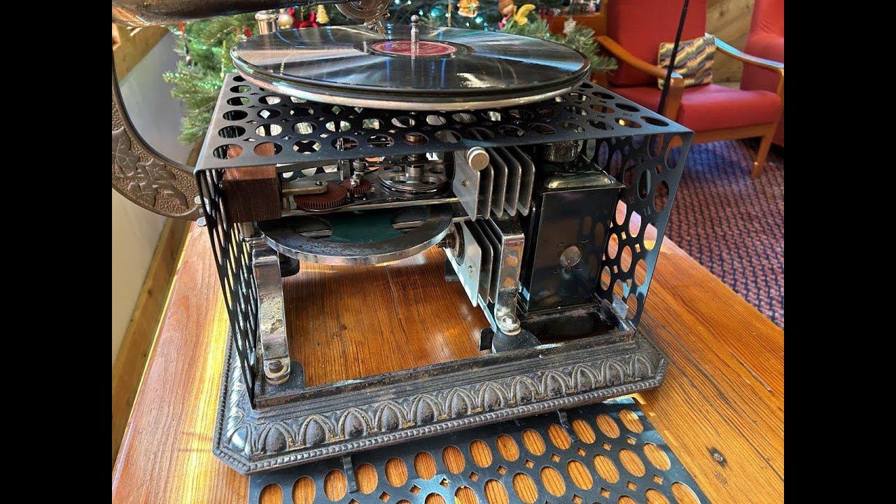 Paillard Hot Air Engine Phonograph or Gramophone