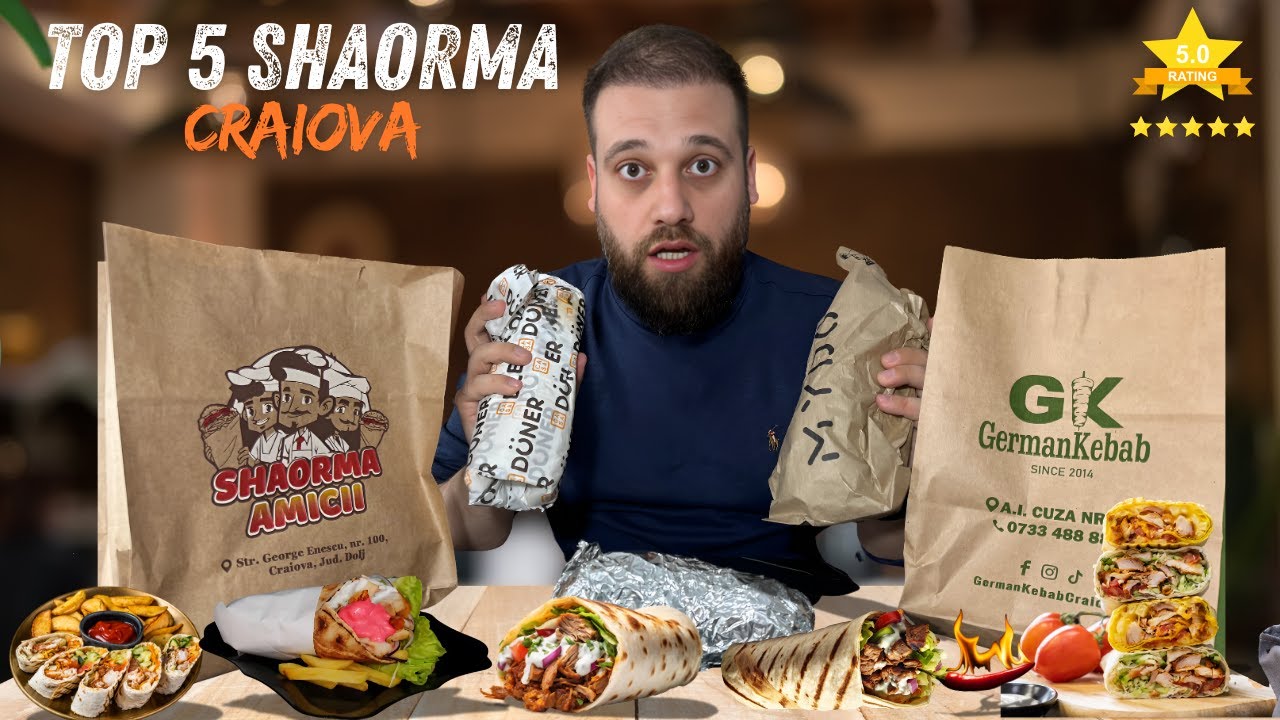 Top 5 Cele Mai Bune Shaorme din Craiova &ndash; Care e Nr. 1?